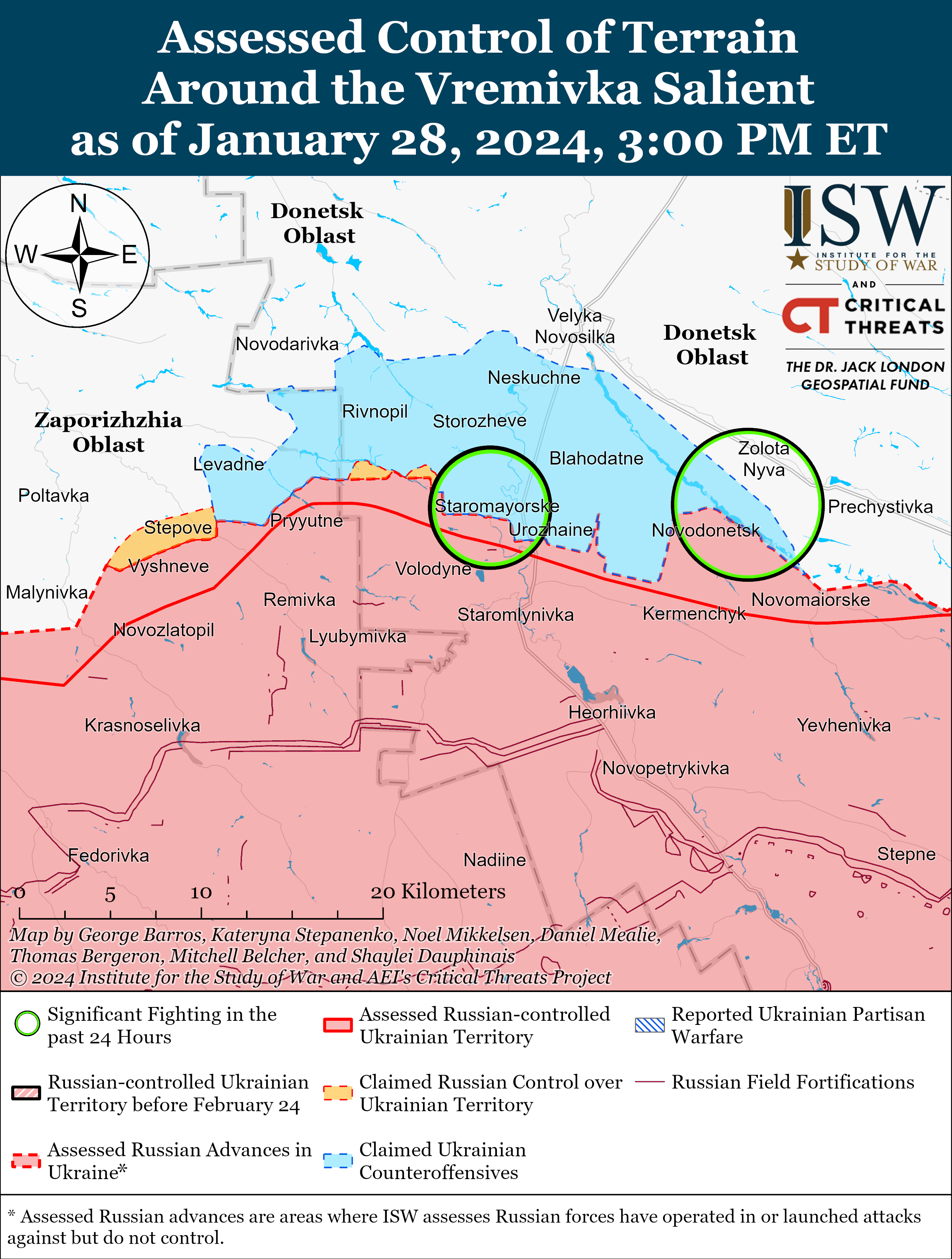 Russian Offensive Campaign Assessment, January 28, 2024 | Institute for ...